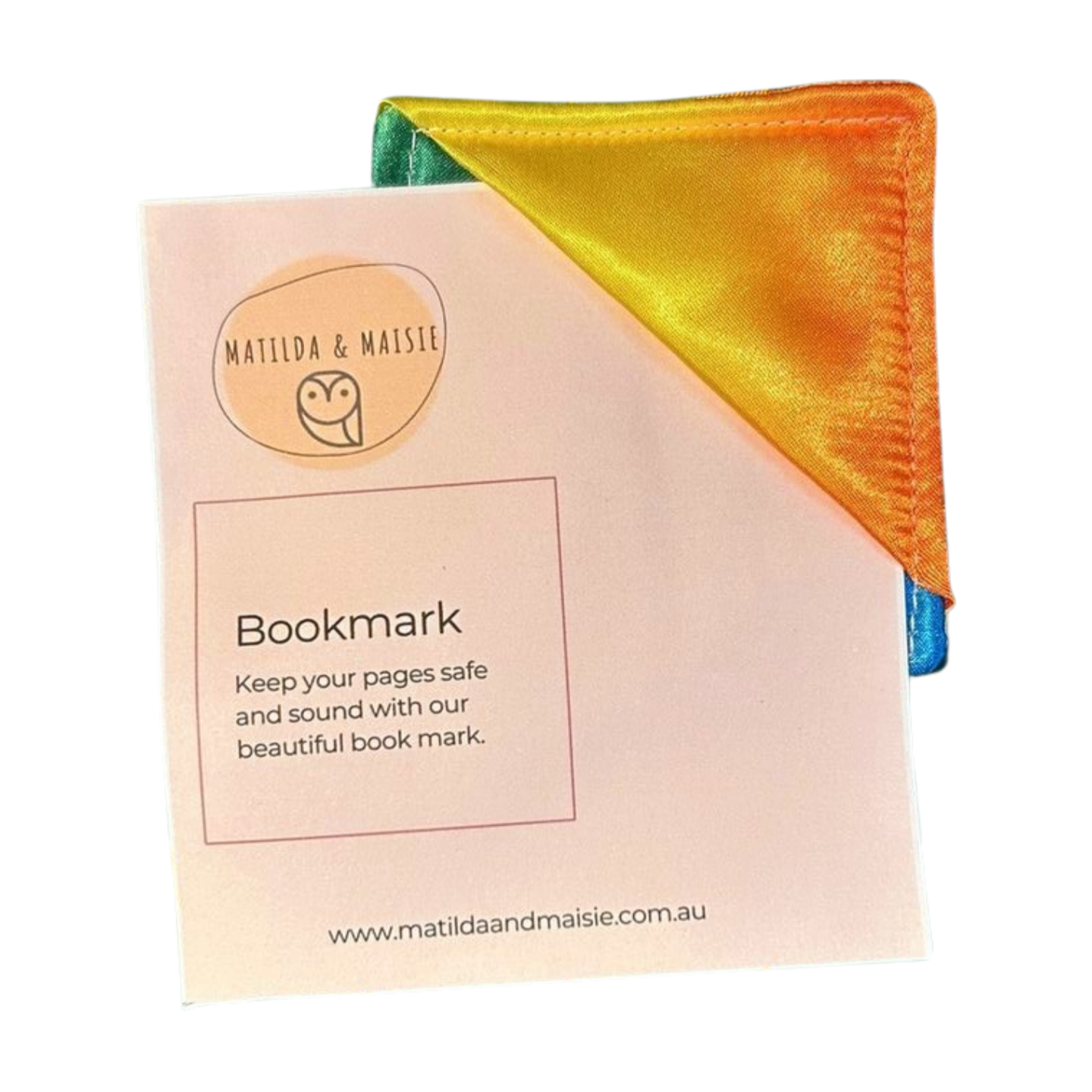Fabric Corner Bookmark