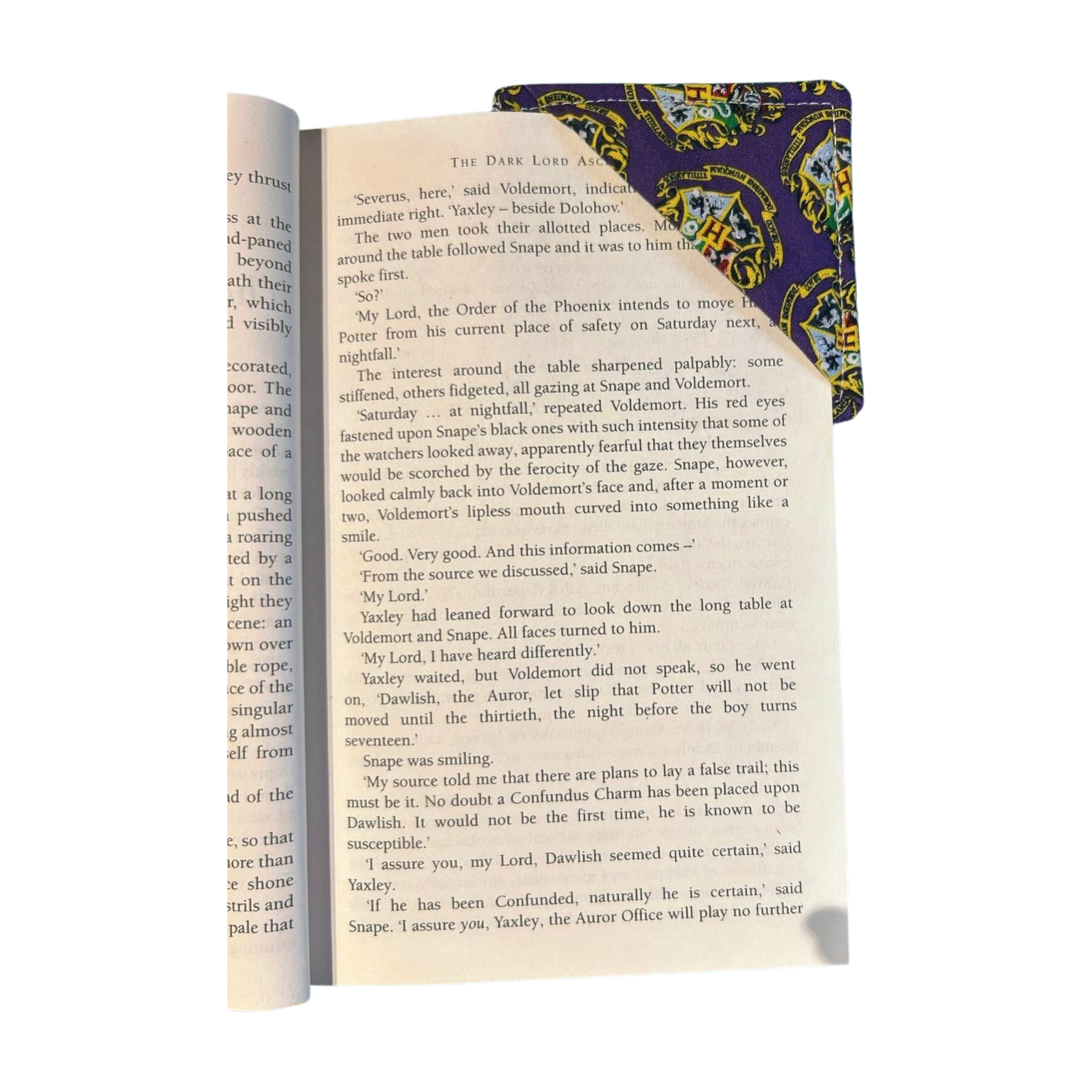 Fabric Corner Bookmark