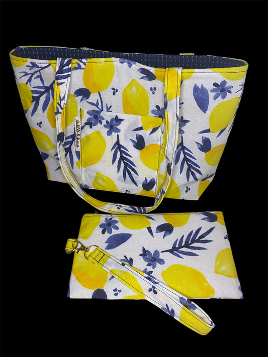 Tote & Zipper Pouch Set